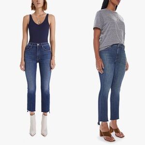 MOTHER - Sz 24 The Insider Crop Step Fray - Girl Crush